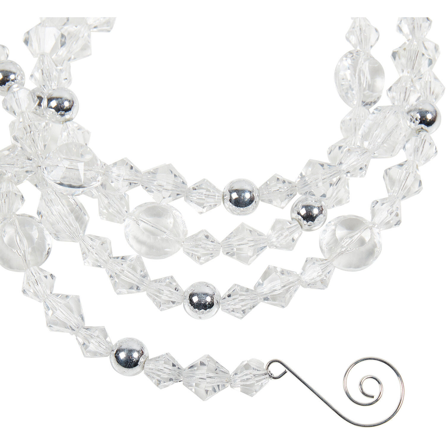 Jewelled Garland - Silver Image 3