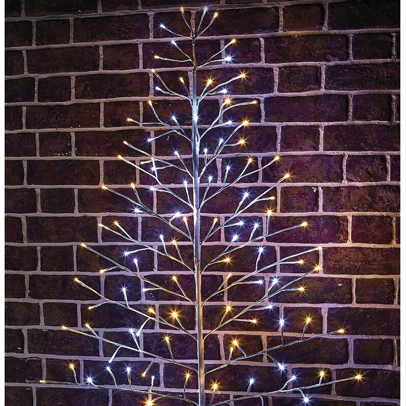 Mixed White LED Tree Novelty Light Image 1