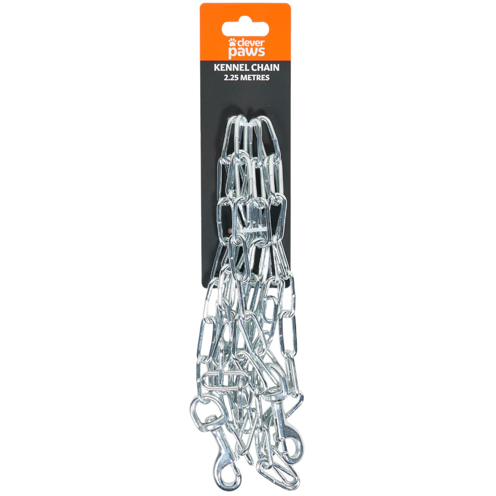 Dog Kennel Chain - Silver Image 3
