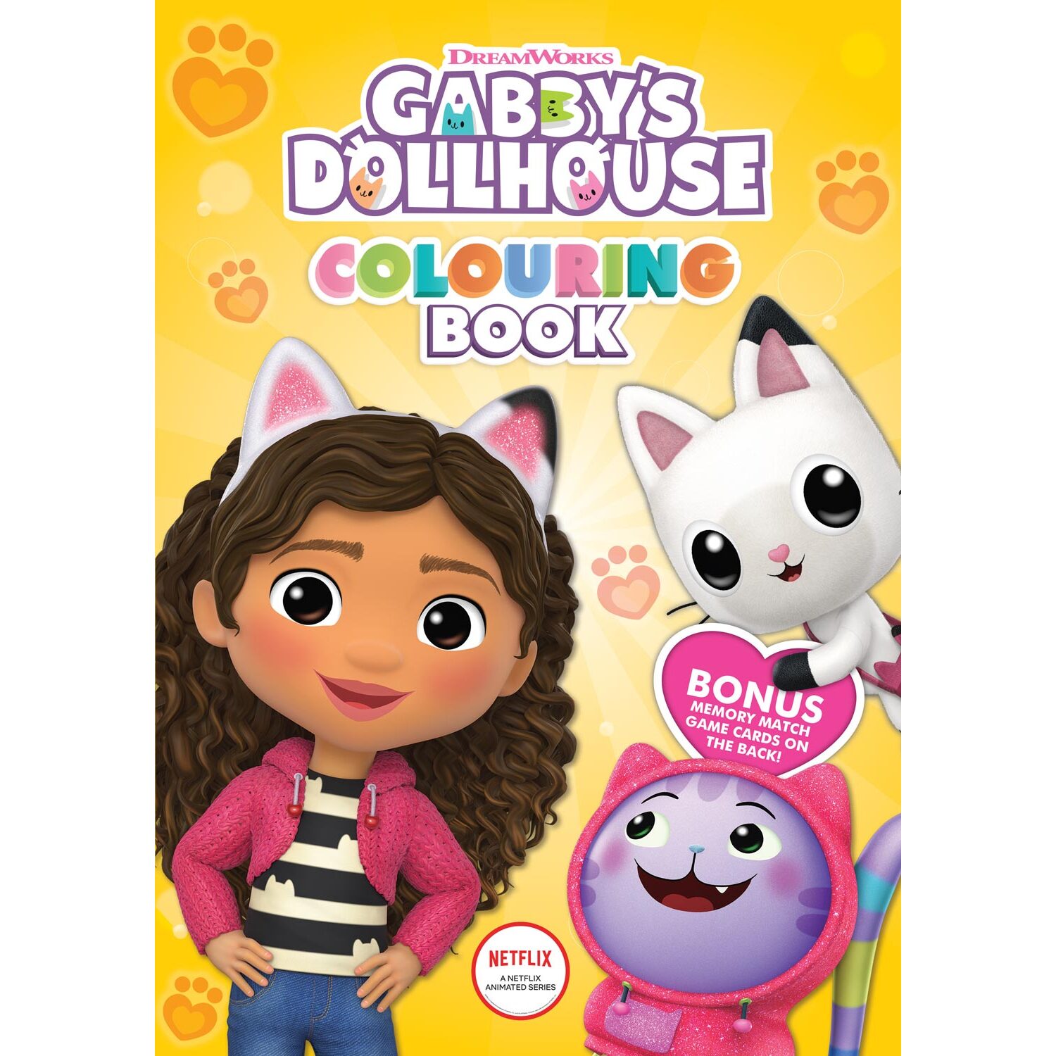 Gabbys Dollhouse Colouring Book Image
