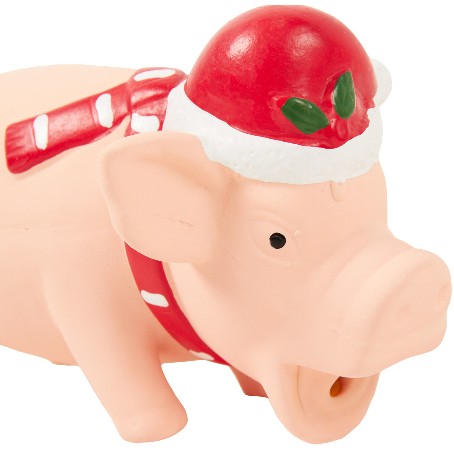 Xmas Pig Toy - Pink Image 3