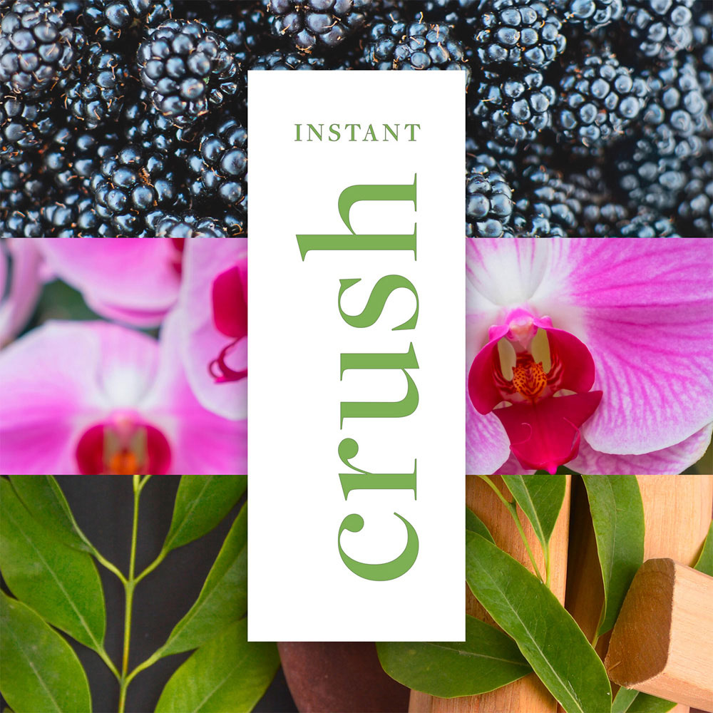 Impulse Instant Crush Blend of Natural Scents Body Spray Deodorant 75ml 6 Pack Image 3