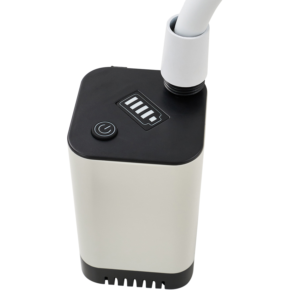 Living and Home Rechargeable Camping Shower Pump with Collapsible Bucket Image 4