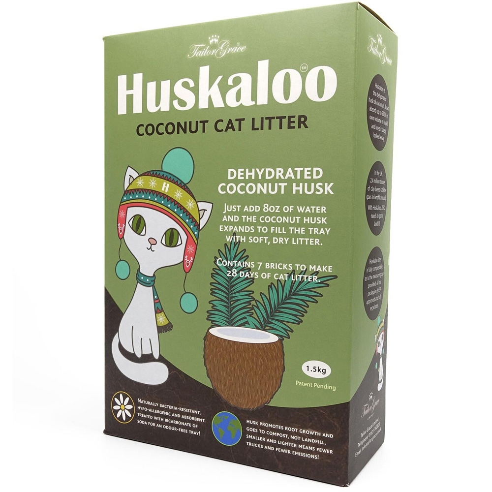 Huskaloo Coconut Cat Litter 1.5kg Image 3