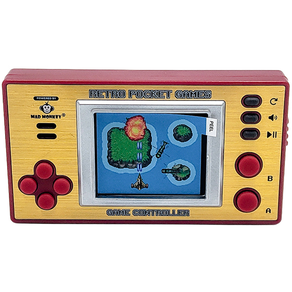 Mad Monkey 8-Bit Retro Mini Arcade Console with 153 Games Image 5