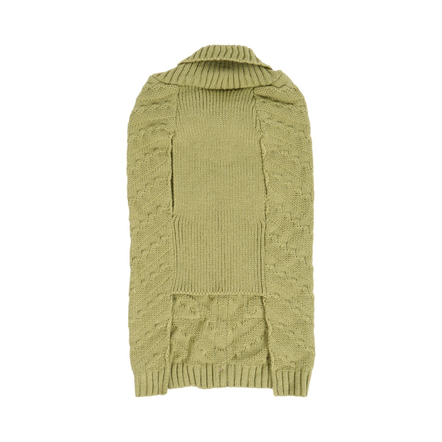 Buttoned Knit Dog Jumper - M Image 7