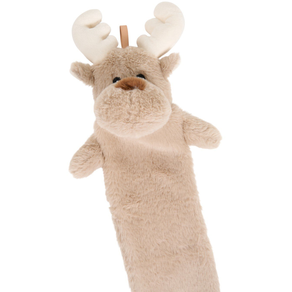 Reindeer Long Hot Water Bottle Biege Image 3