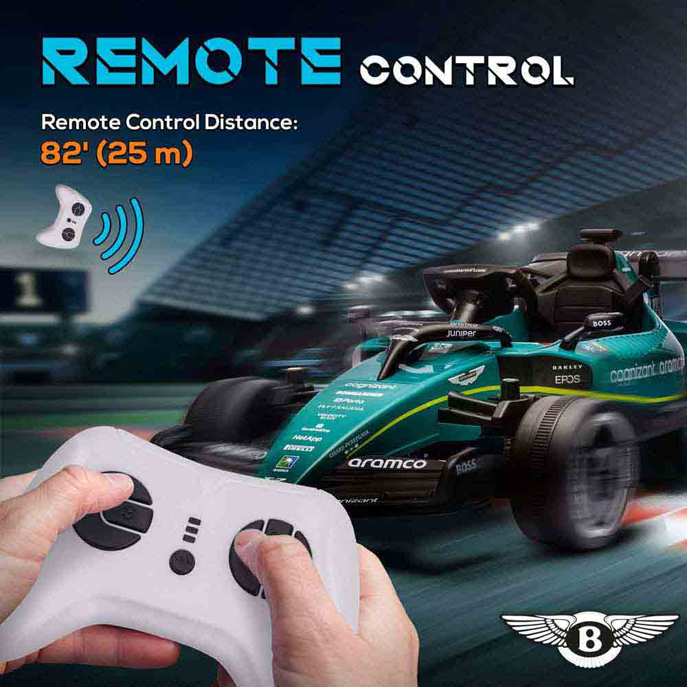 Tommy Toys Kids Electric Go Kart with Shock-Absorbing Wheels and Remote Image 6