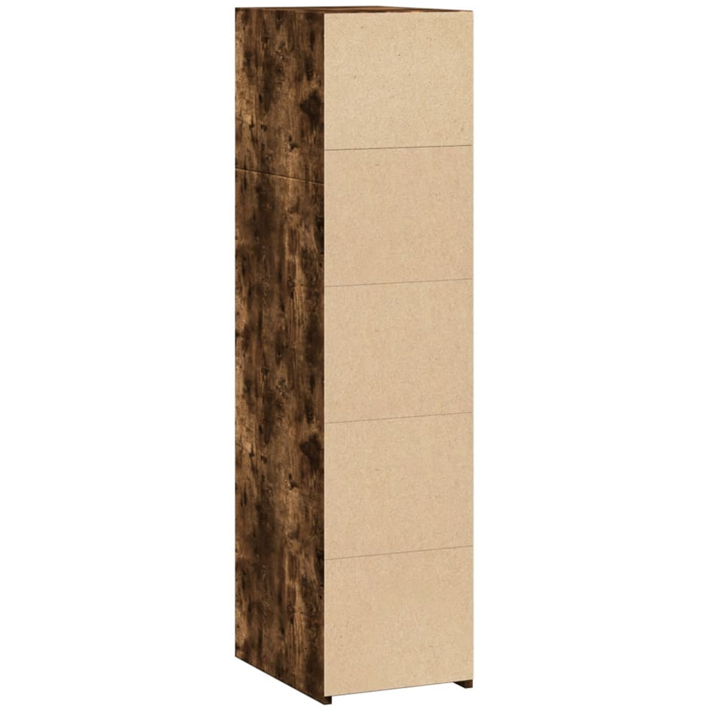 vidaXL 4 Shelf Smoked Oak Highboard Image 6