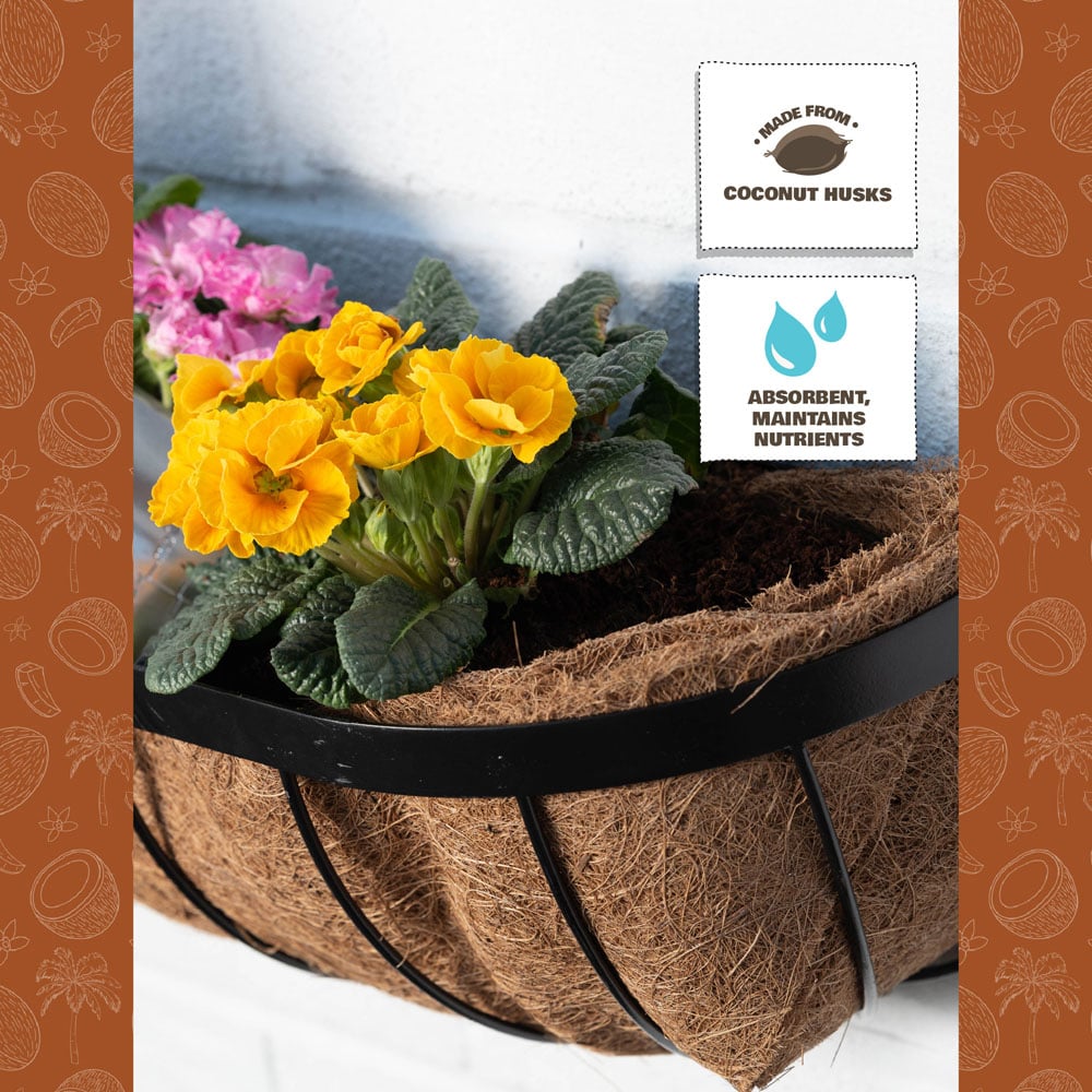 Coco & Coir Coco Trough Liner 60cm Image 3