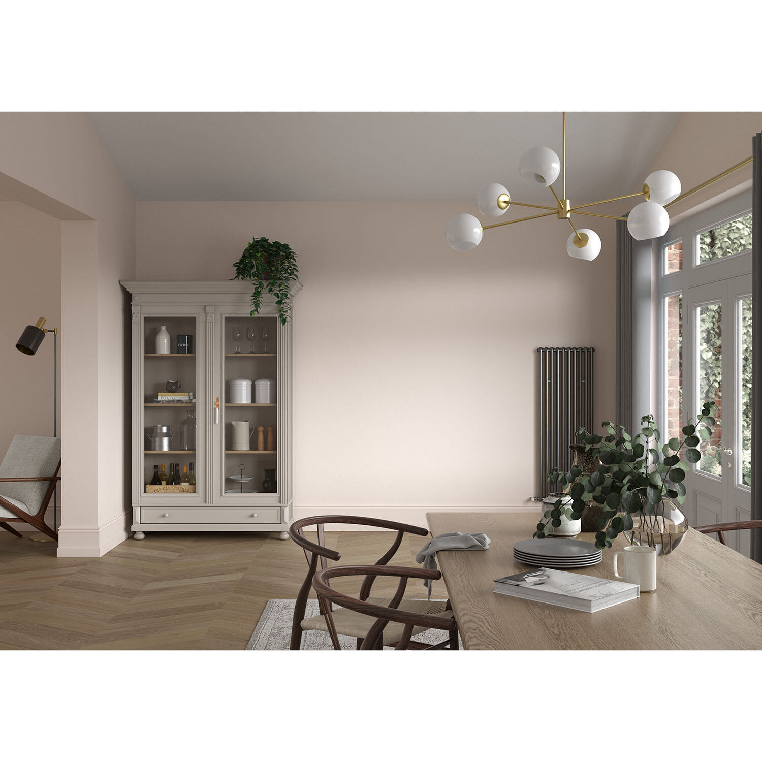Dulux Heritage Walls and Ceilings Powder Colour Velvet Matt Emulsion Paint 2.5L Image 6