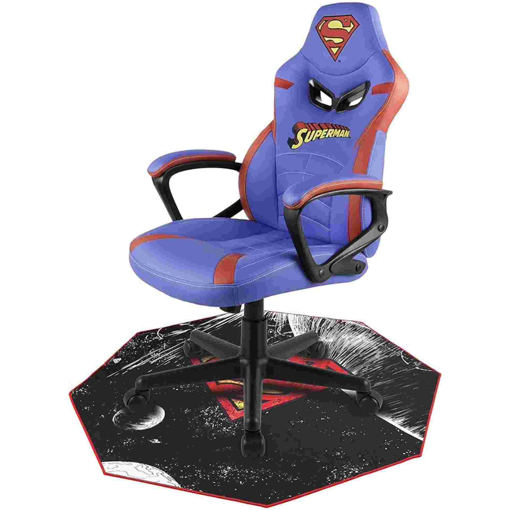 Subsonic Superman Gaming Floor Mat 100 x 100cm Image 3
