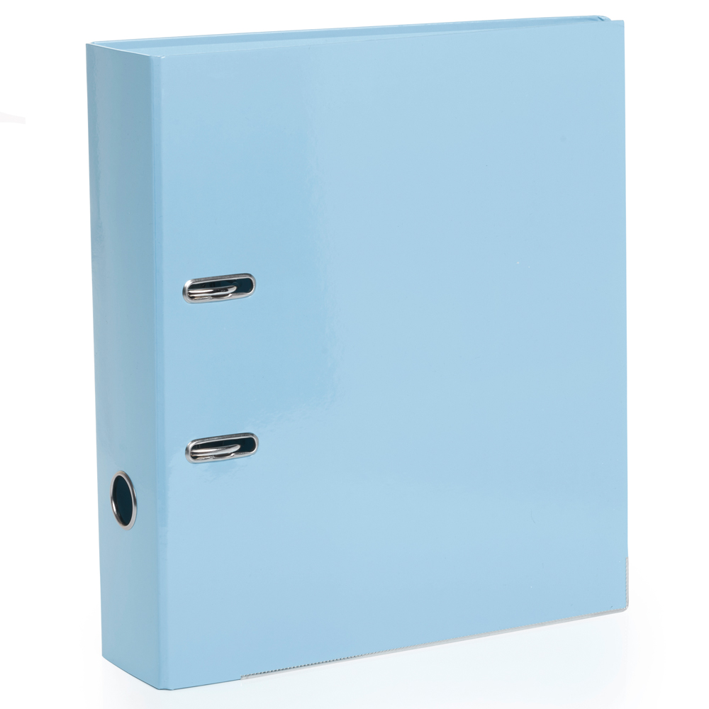Wilko A4 Blue Lever Arch File Image 1
