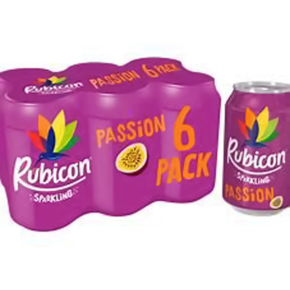 Rubicon Sparkling Passion 6 x 330ml Image
