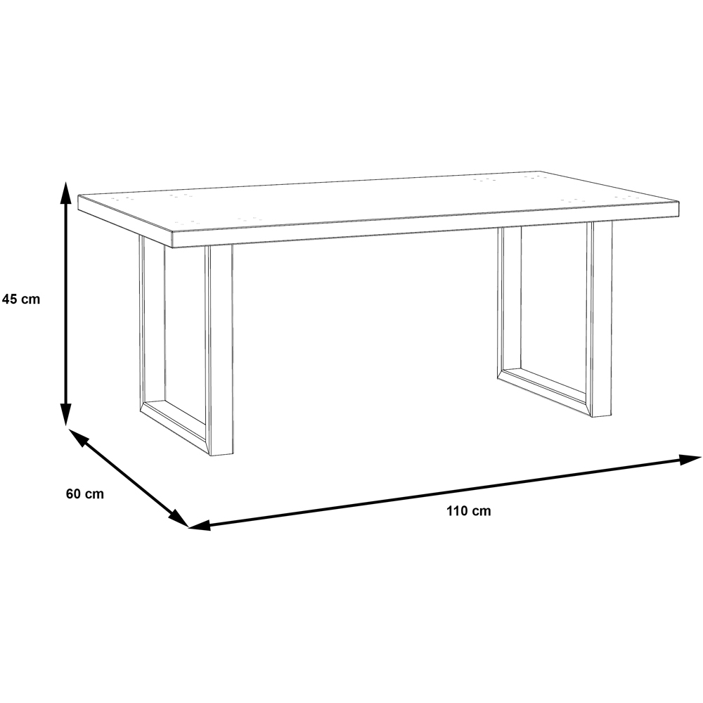 Florence Atlantic Artisan Oak Coffee Table Image 4