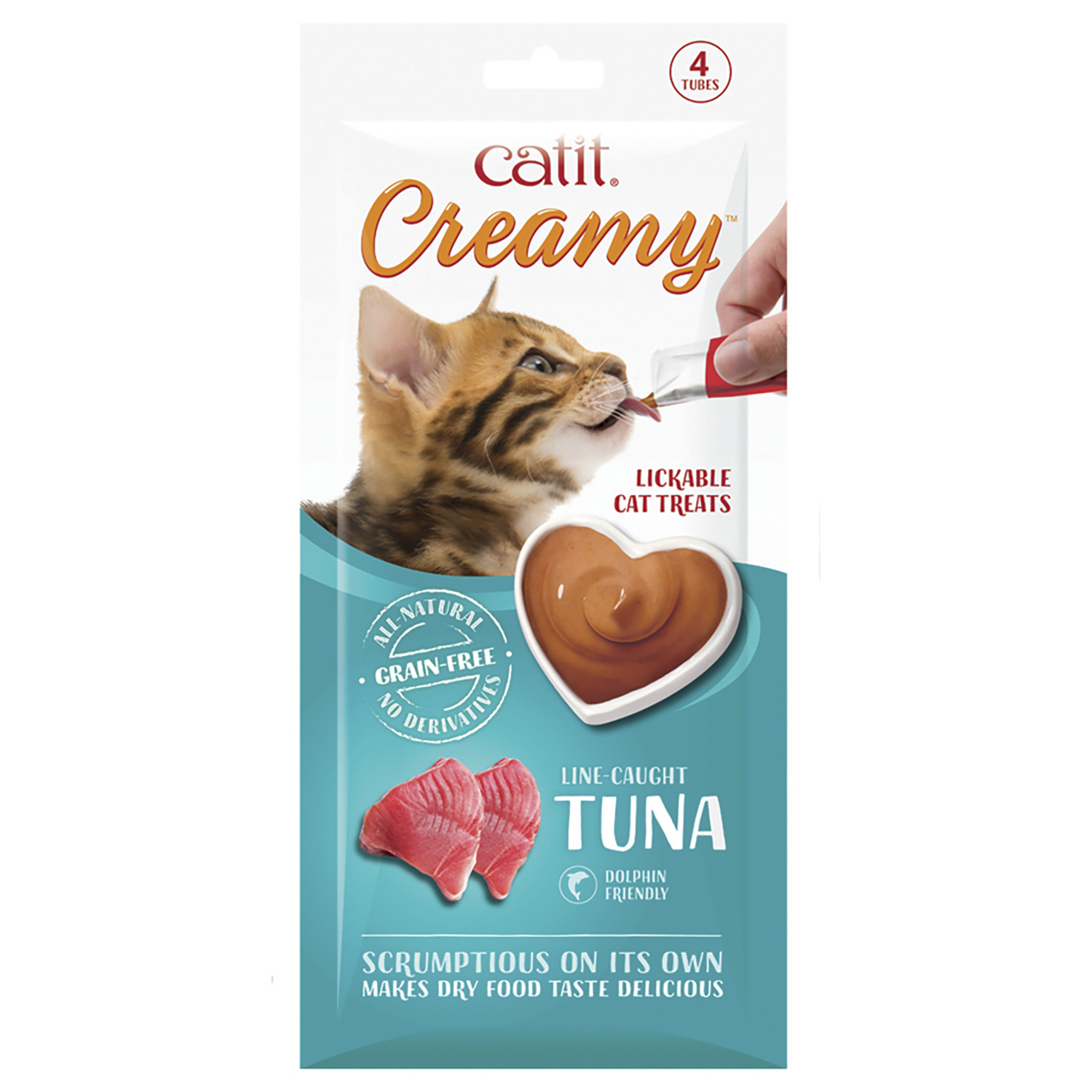 Catit Creamy Lickable Treats - Tuna Image