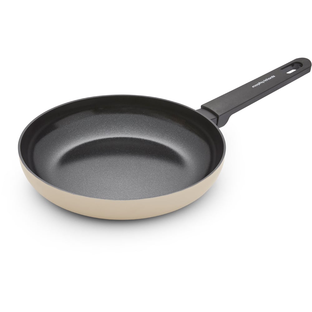 Morphy Richards Cream Recycled Aluminium 5 Piece Saucepan Set Image 6