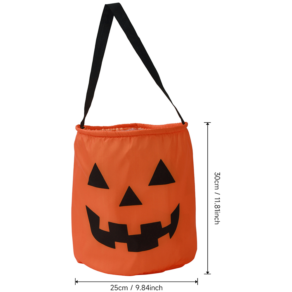 Living and Home Halloween Pumpkin Trick or Treat Candy Bag Image 7