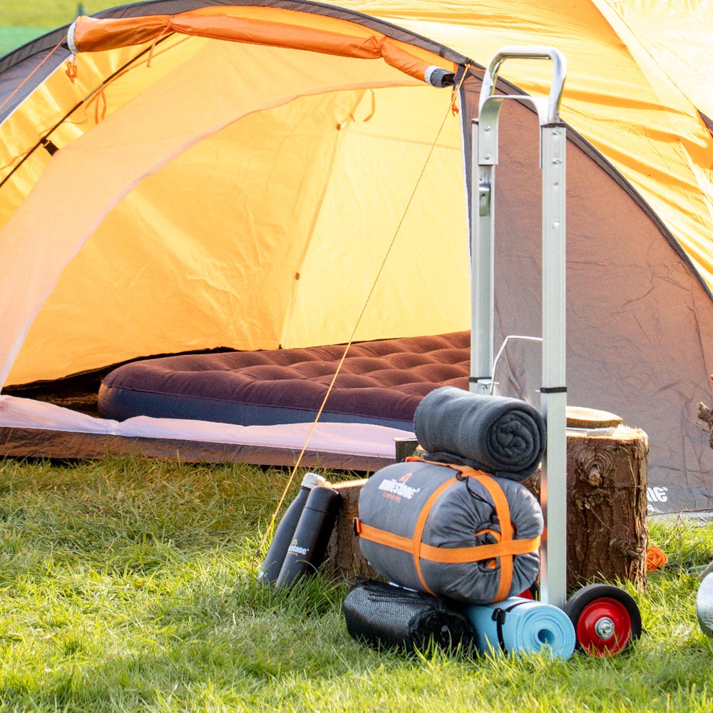 Milestone Camping Aluminium Heavy Duty Trolley 90kg Image 4