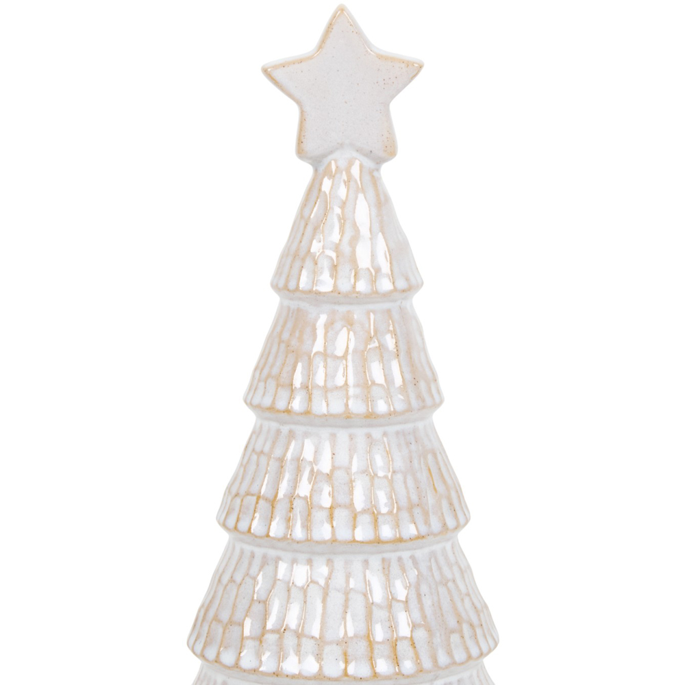 Star Tree Decoration Cream Image 2