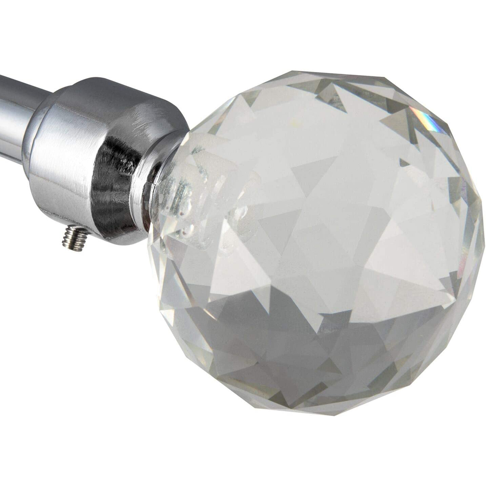 Home Treats Crysal Finish Curtain Holdback 2 Pack Image 4