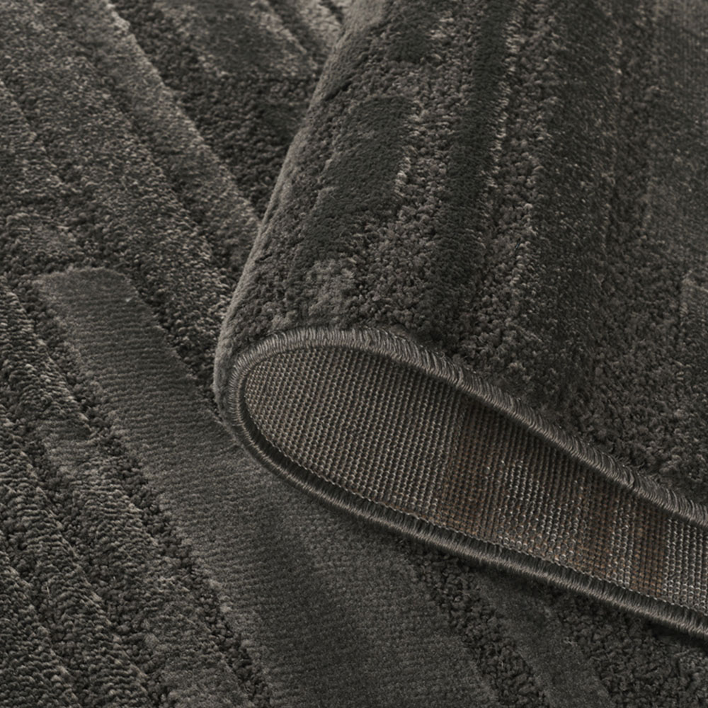 Desire Rugs Hamilton Dark Grey Bold Geometric Rug 120 x 170cm Image 3