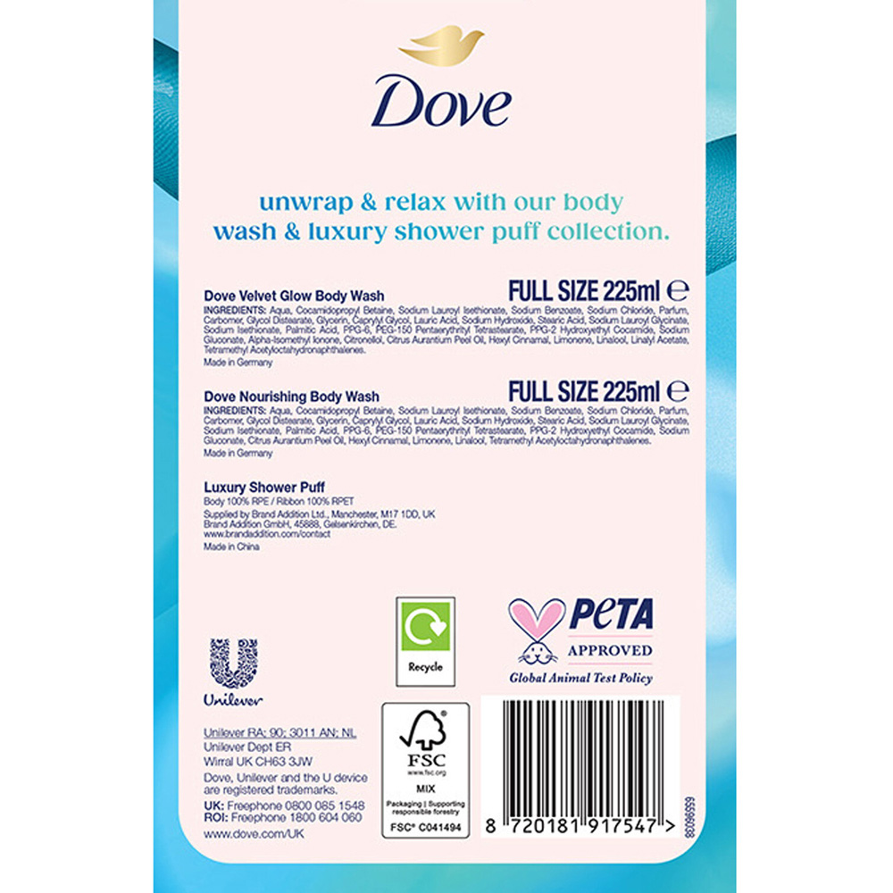 Dove Relax Body Essential Duo Gift Set Image 3