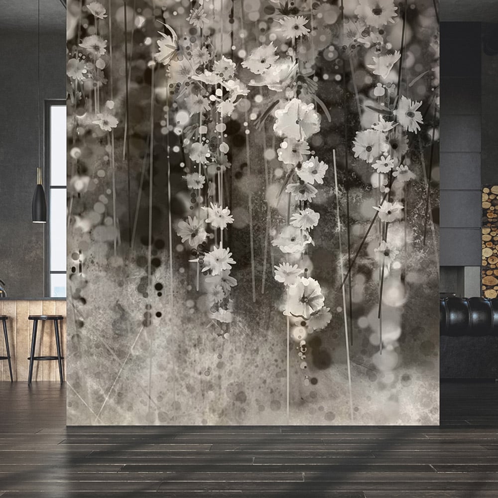 Erismann Dwell Floral Photographic 3 Panels Wall Mural Image 3