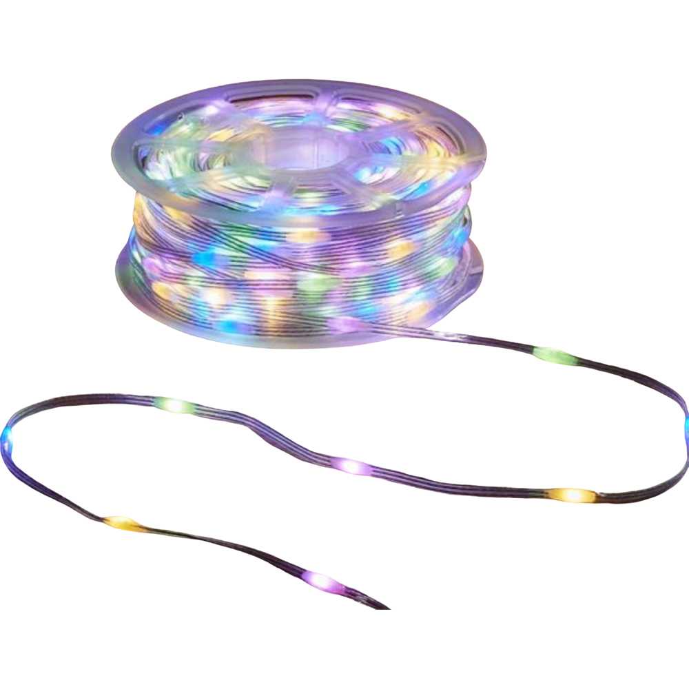 Samuel Alexander 1000 Warm White and Multicolour LED Clear String Light 75m Image 2