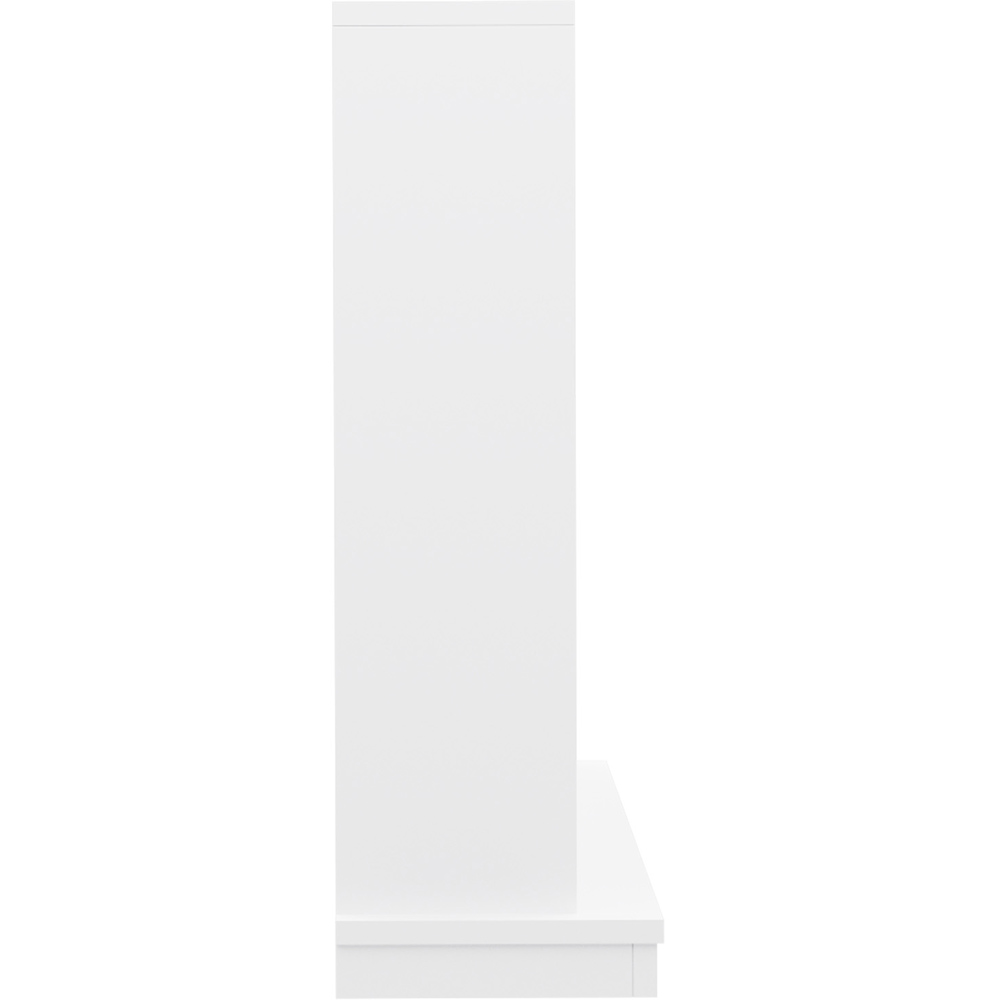 Be Modern Salehurst Ash White Timber Electric Fireplace 2kW 52 inch Image 4