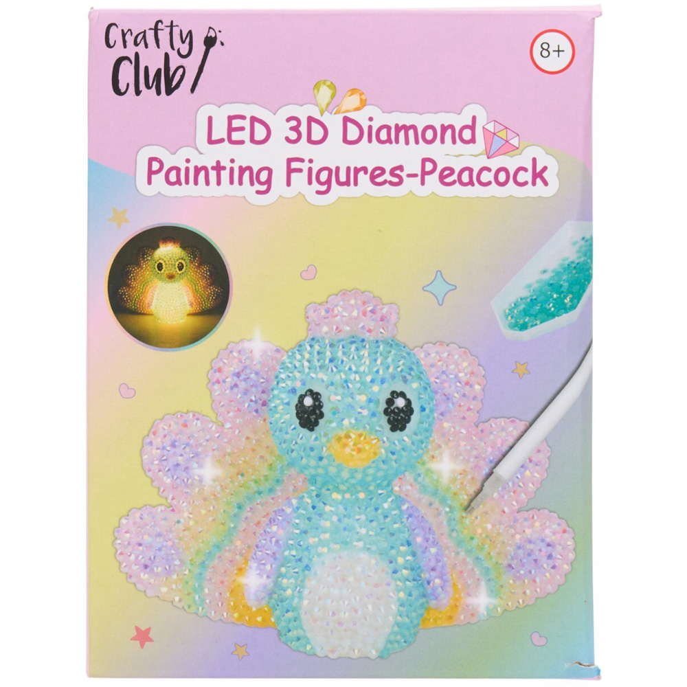 LED 3D Diamond Painting Figure Kit Image 6