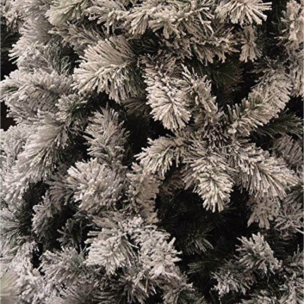 Samuel Alexander Snowy Imperial Pine White Green Fir Artificial Christmas Tree 5ft Image 5