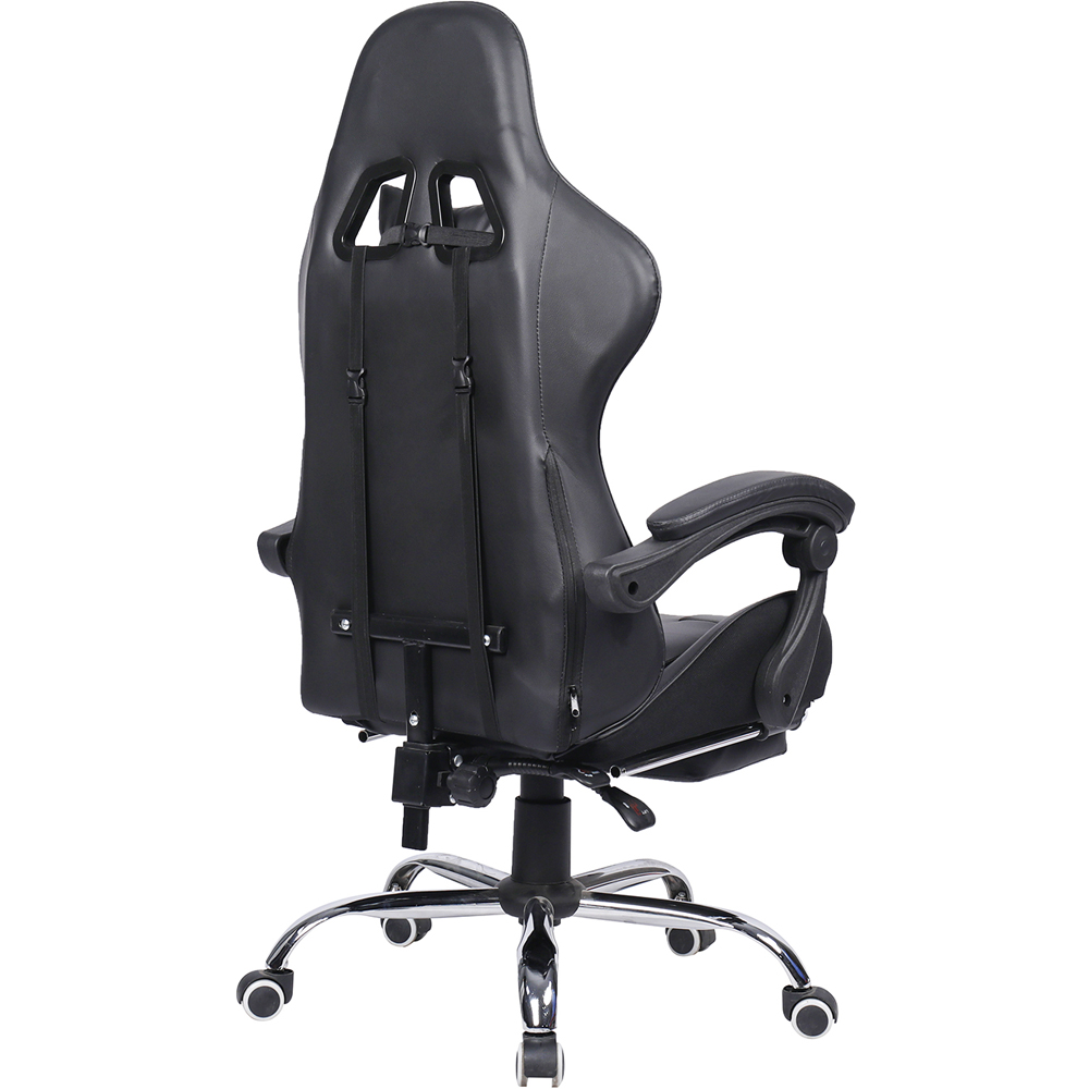 Neo Grey PU Leather Swivel Massage Office Chair Image 4