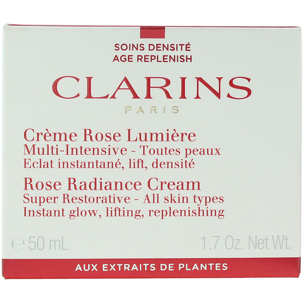 Clarins Super Restorative Rose Radiance Face Cream 50ml Image 3