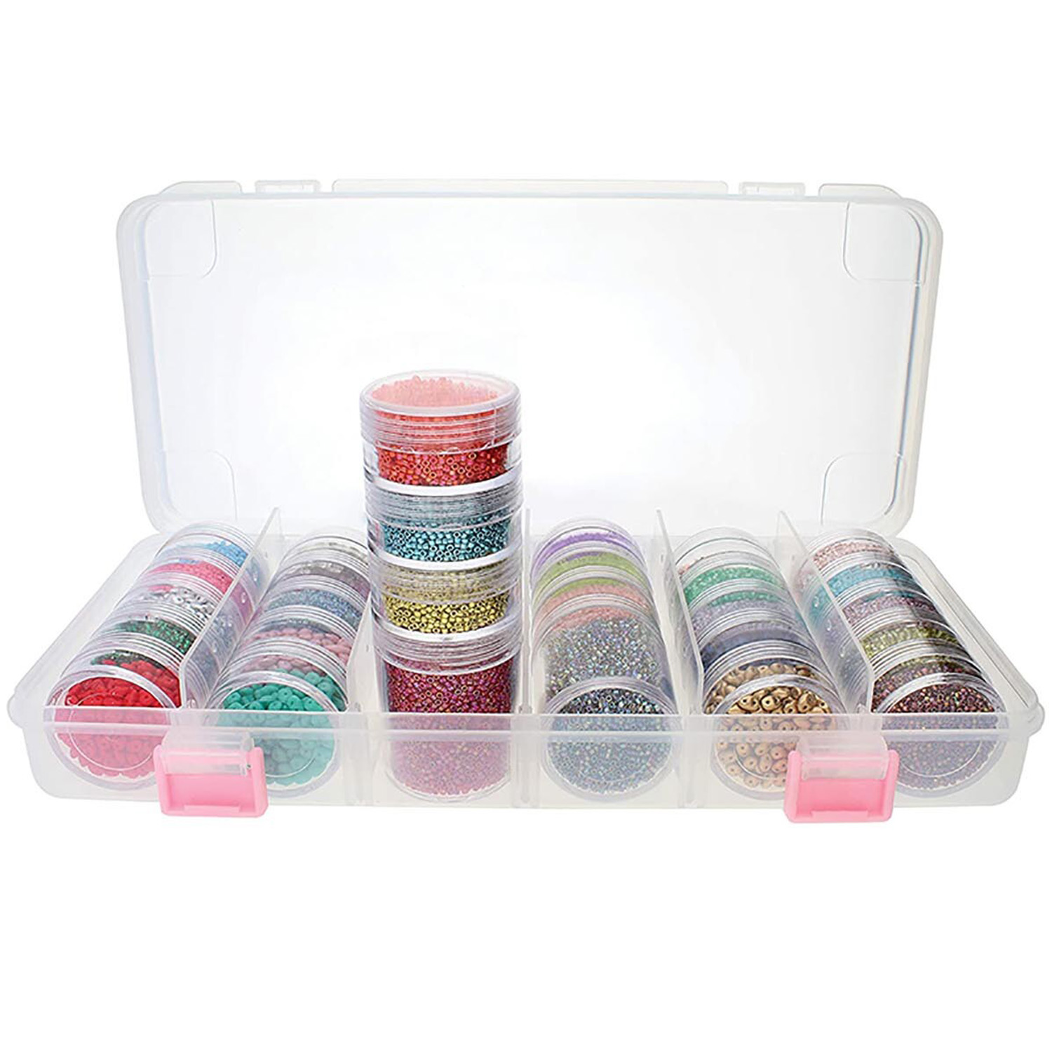 Bead Storage Container with Pots Image 3