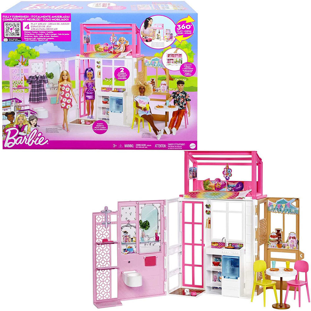 Barbie Compact Dollhouse Image 2