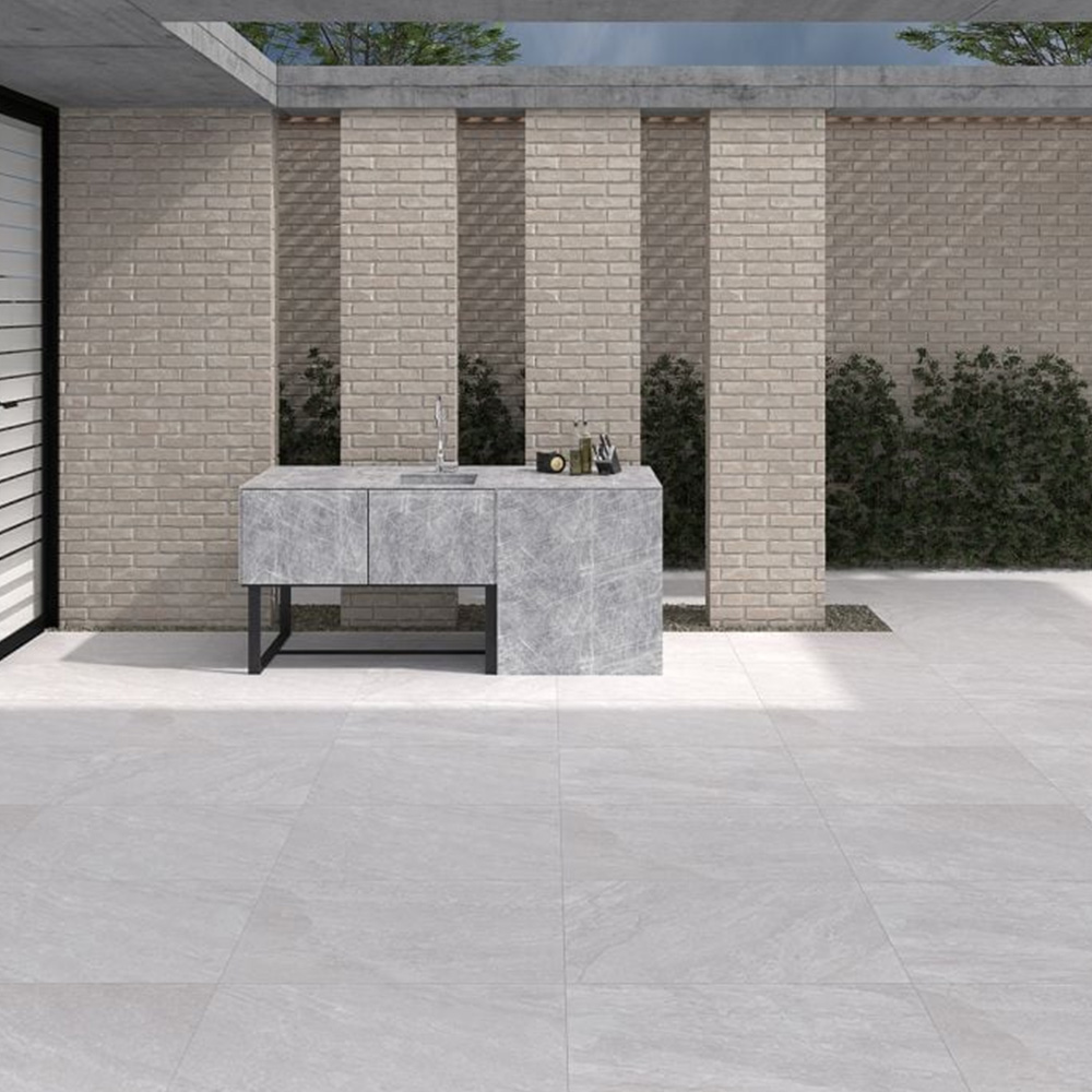 Bien Rasa White Porcelain Paving 60 x 90cm 40 Pack Image 2