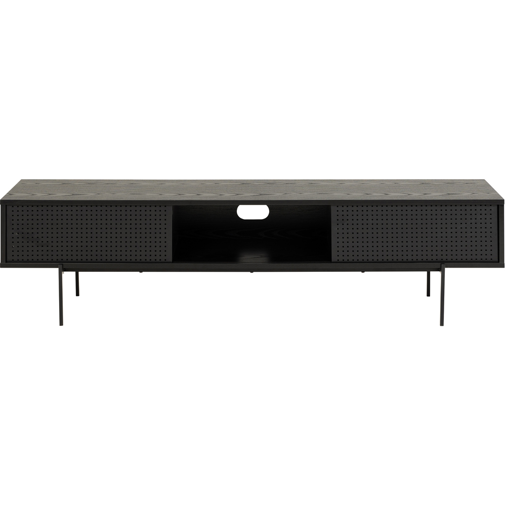 Florence Angus Black TV Unit Image 2