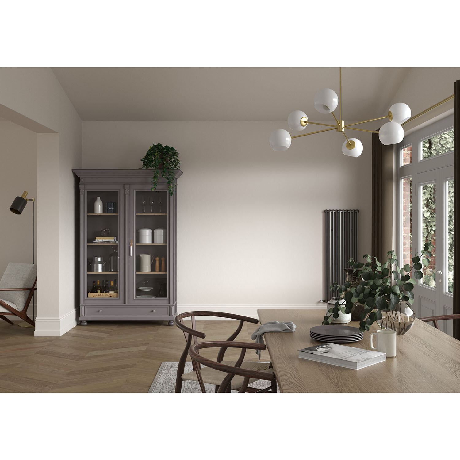 Dulux Heritage Walls and Ceilings Pale Nutmeg Velvet Matt Emulsion Paint 2.5L Image 6