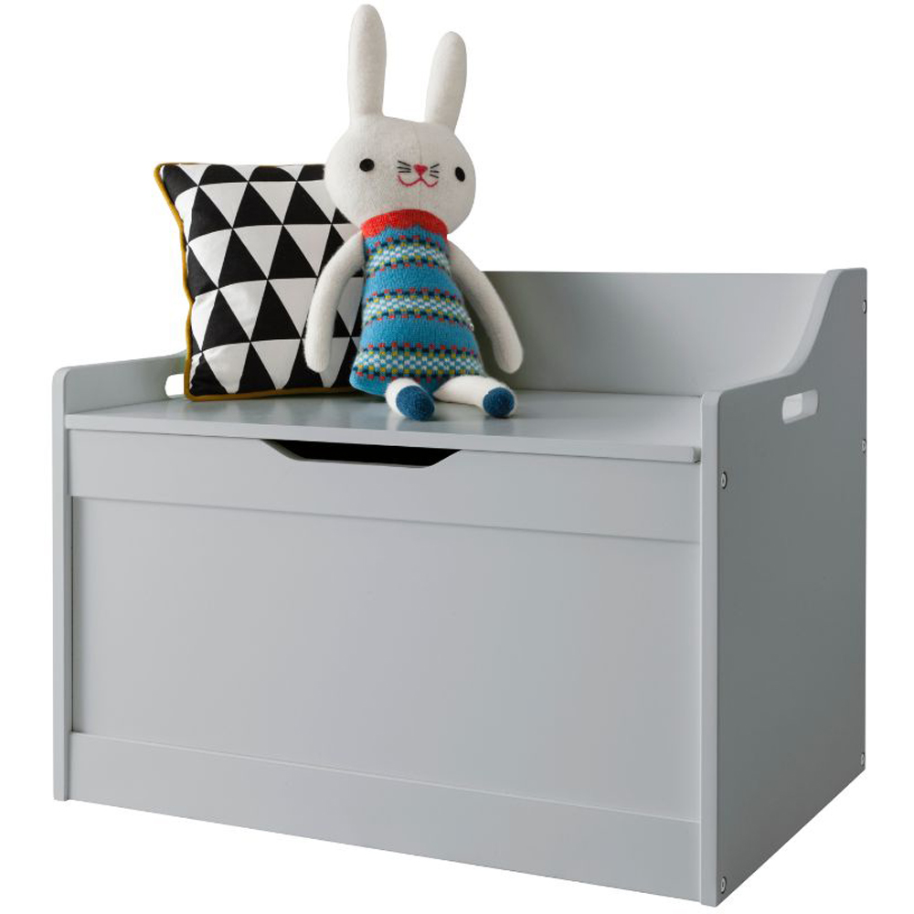 Noa and Nani Lola Silk Grey Toy Storage Organiser Image 2