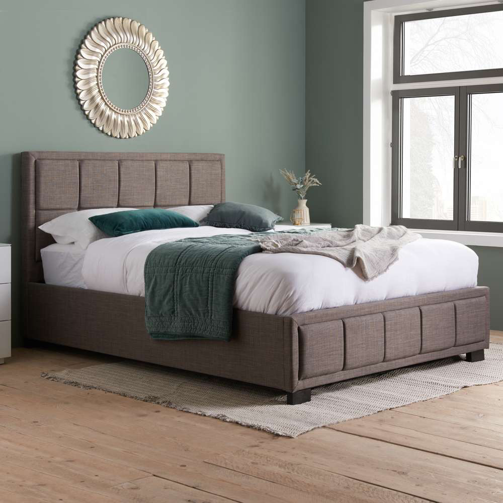 Hannover Small Double Steel Bed Frame Image 1