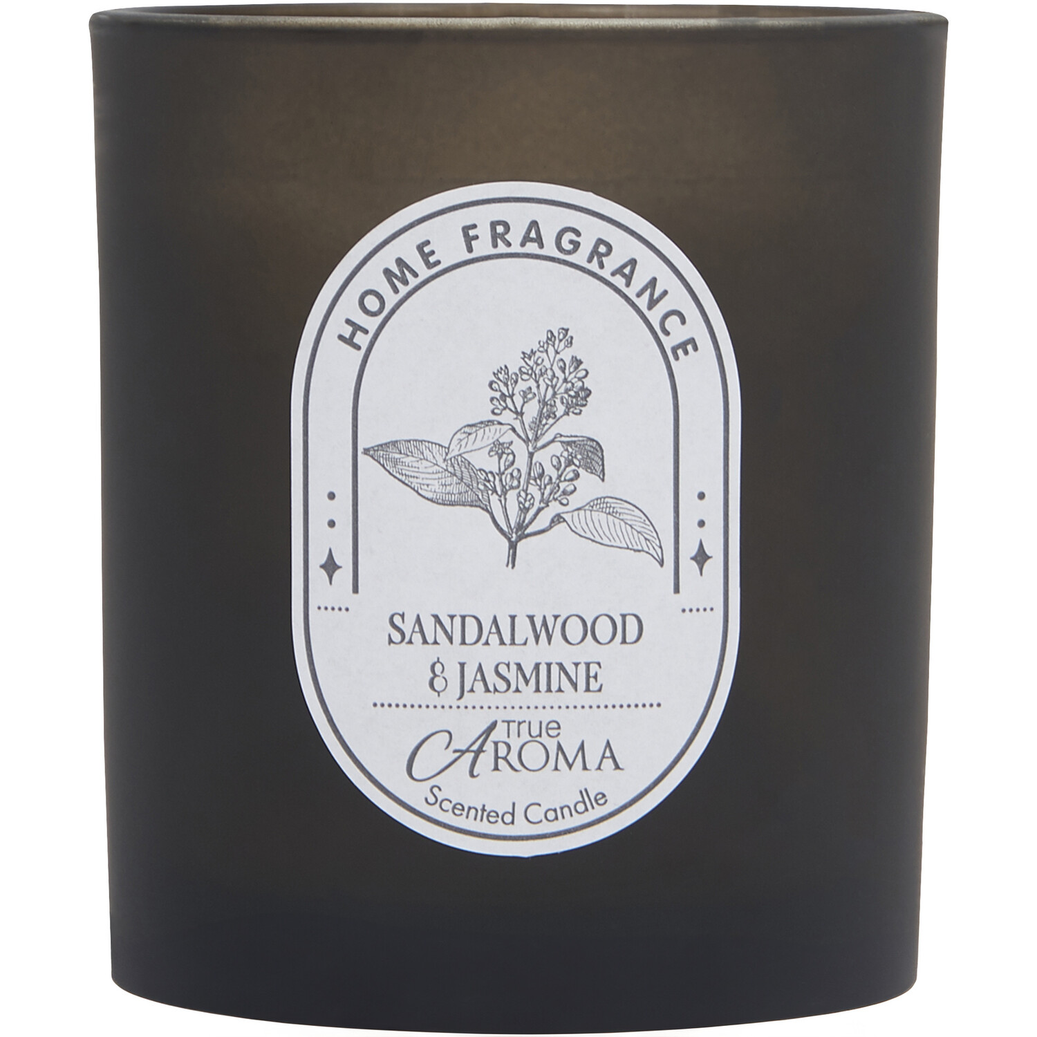 Sandalwood & Jasmine Candle - Black Image 3