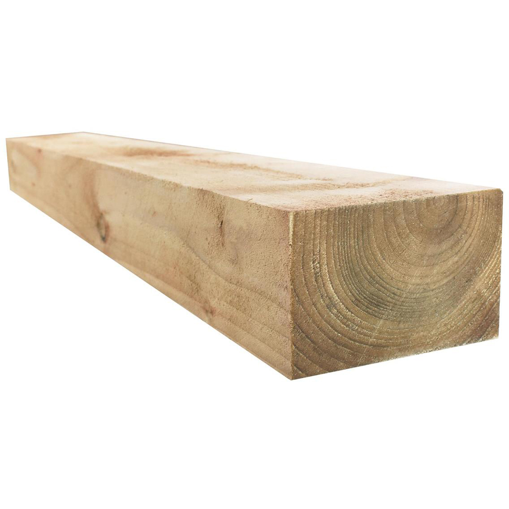 Snowdon Timber Garden Treated Wooden Sleeper 150mm x 1.2m 10 Pack Image 1