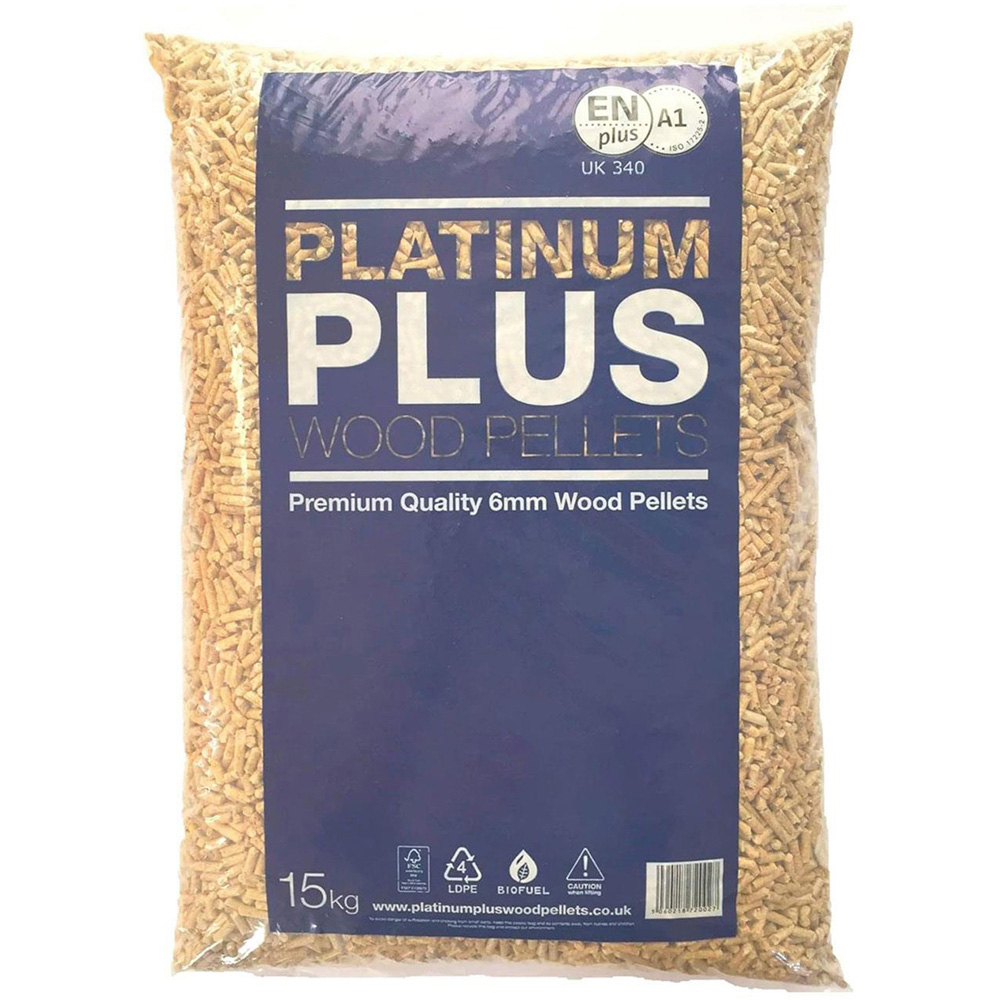 Platinum Plus Wood Pellets Bag 15 Kg Image 1