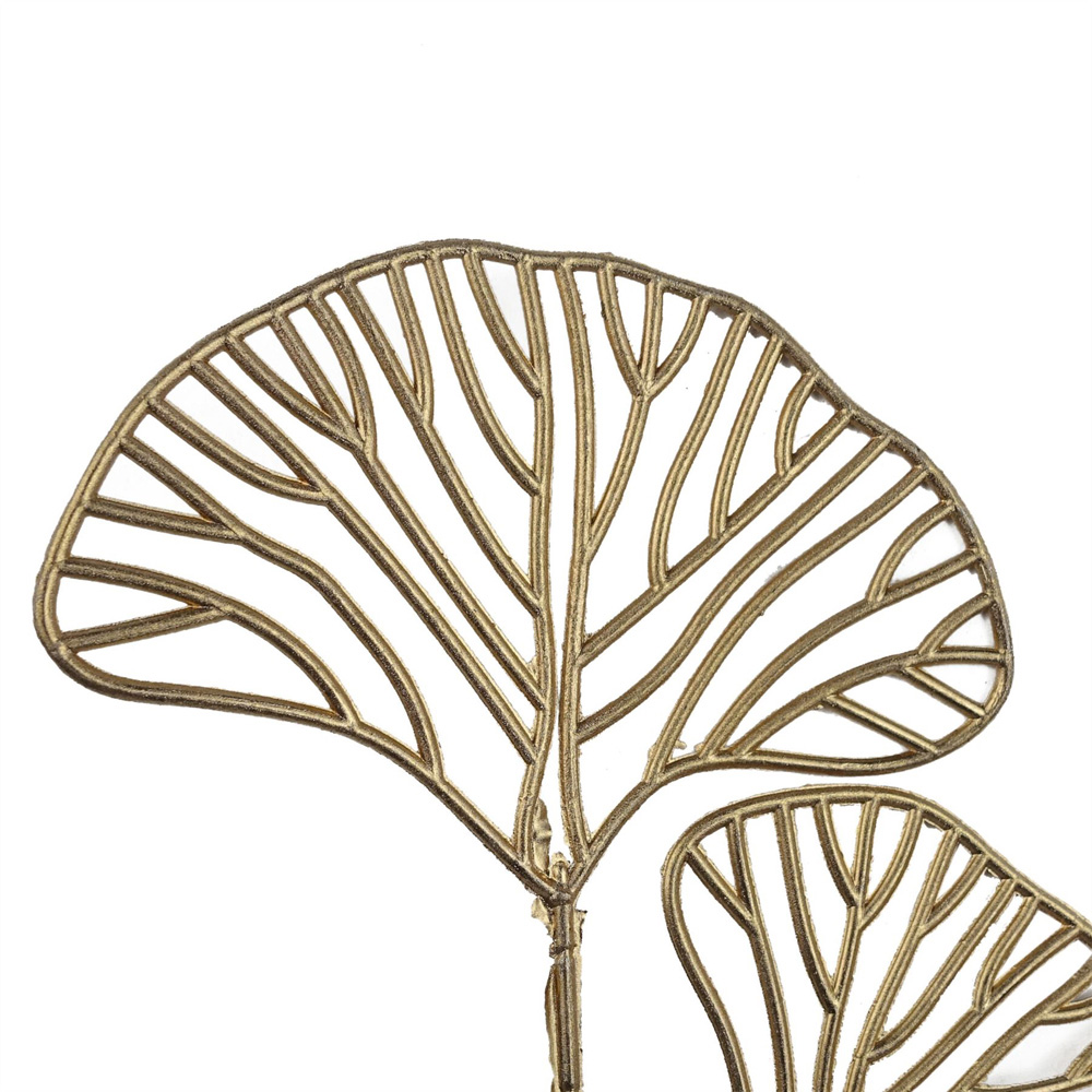 Leaf Golden Leaves Artificial Stem 65cm 6 Pack Image 2