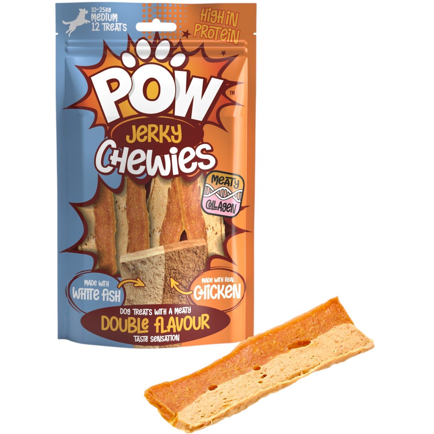 Chewies Assorted Flavour Dog Treats Image 1