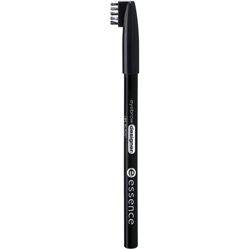 essence Eyebrow Designer Pencil and Brush Black Image