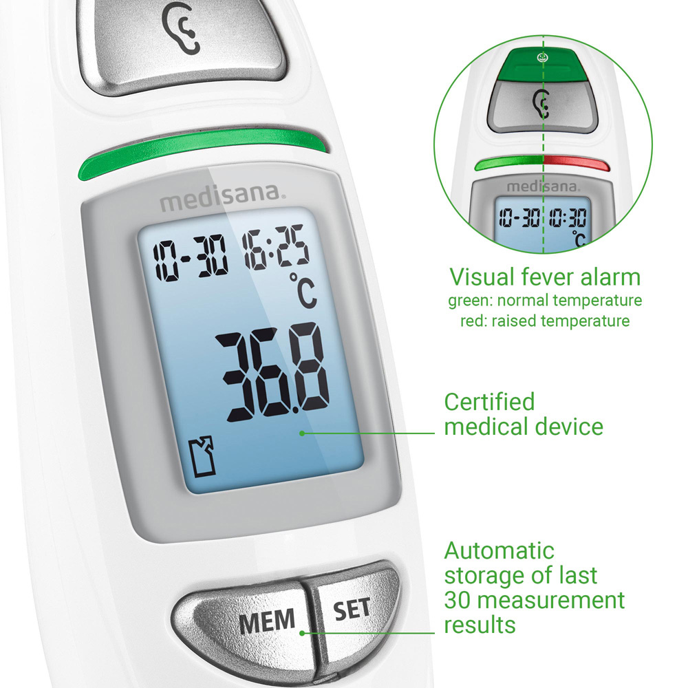 Medisana TM 750 Infrared Multifunctional Thermometer Image 4
