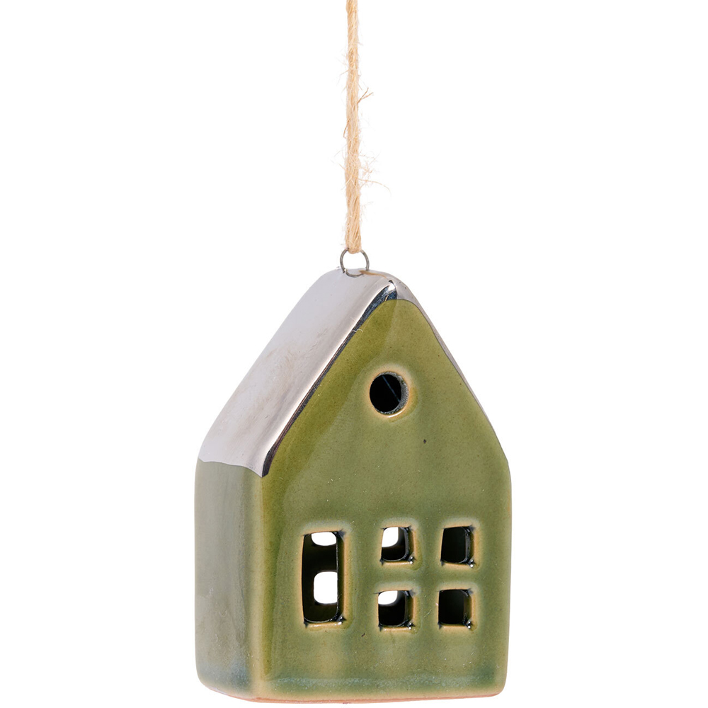 Glazed House Hanging Tree Decoration Image 7