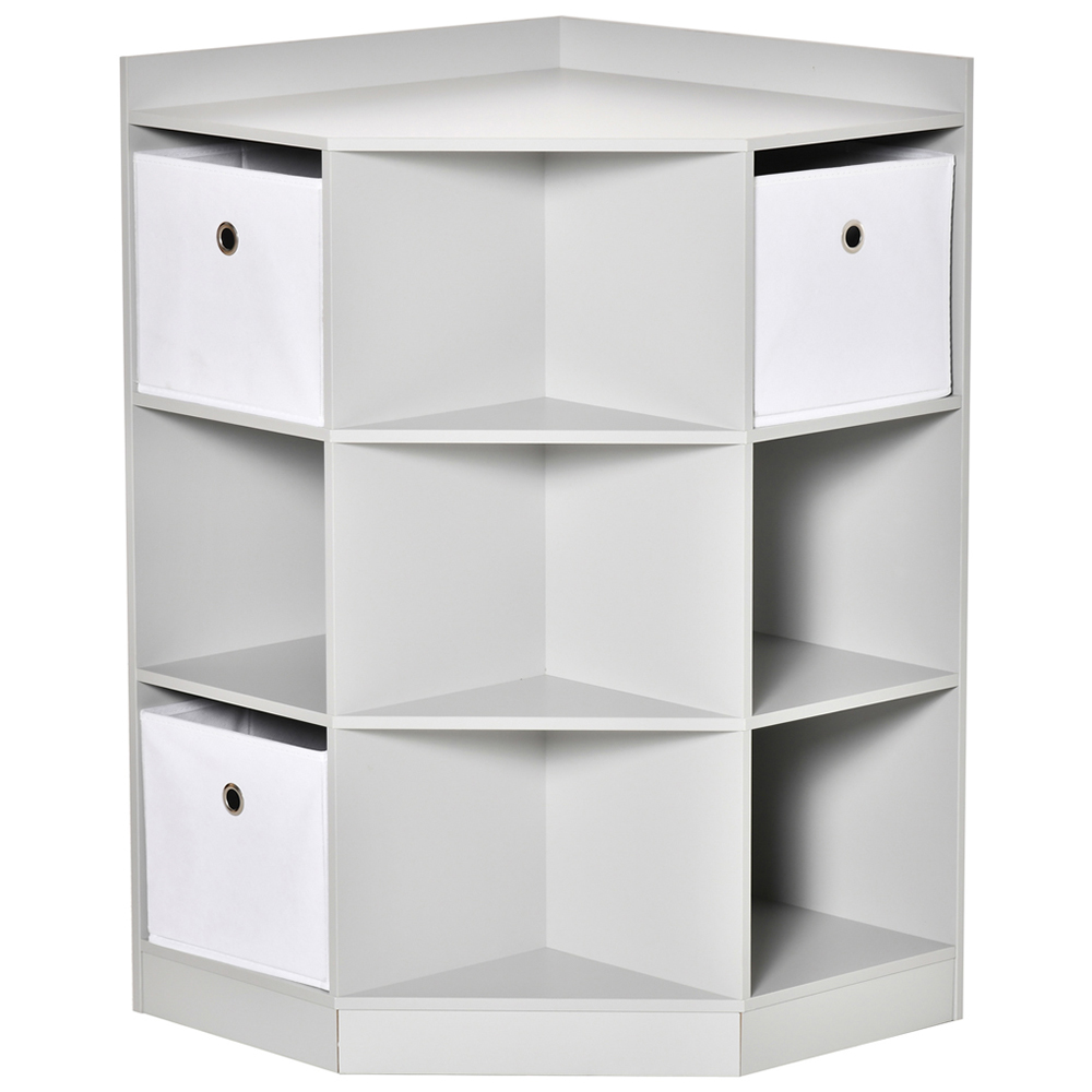 Playful Haven Grey Kids Corner Storage Unit Image 2